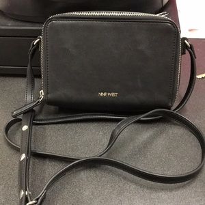 Nine West Cross Body Double Zip Purse
